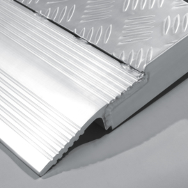Oprijplaat opvouwbaar draagbaar aluminium 2 stuks 228cm 1360kg