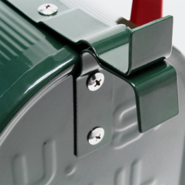 US Mailbox brievenbus Amerikaans Design groen met staander