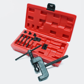 Kettingbreker en klinkgereedschap fiets-en motorketting