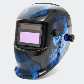 Automatische verduisterende lashelm kleur blauw-zwart