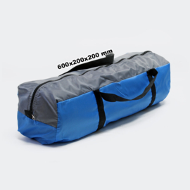 Iglo campingtent 4 personen blauw-grijs