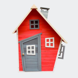 Eco-vriendelijk speelhuis voor kinderen vurenhout houten huis