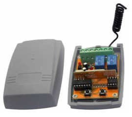 K19-433 Universal 433 externer Empfänger 2 Kanäle, sowohl Rolling Code als auch Fixed Code.