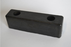 Toranschlag / Port Stop Hartgummi 20cm x 6cm hoch und 5 cm breit