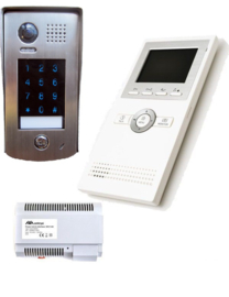 Entrya Facila K9625 Videotelefon-Set mit Codetastatur.
