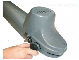 Quiko Rotello 400. kompletter Satz linker und rechter Motor. Für Tore mit Flügeln von 1,5 bis 4 Metern und bis zu 700 kg.  mit internen Angriffen, so dass kein Torstopp erforderlich ist.
