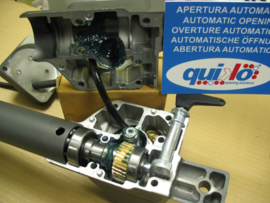 Quiko Rotello 400. kompletter Satz linker und rechter Motor. Für Tore mit Flügeln von 1,5 bis 4 Metern und bis zu 700 kg.  mit internen Angriffen, so dass kein Torstopp erforderlich ist.