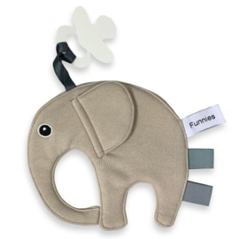 Speendoek Olifant | Cream