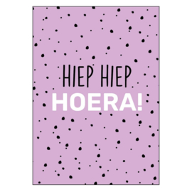 Hiep Hiep Hoera | Wenskaart