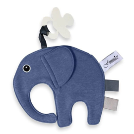 Speendoek Olifant | Silk Blue