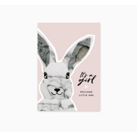 It's a Girl | Ansichtkaart