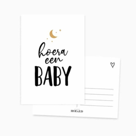 Wenskaart | Hoera een baby!