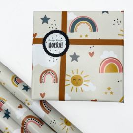 Cadeaupapier | Regenboog