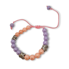 Armband L | Paars/Roze