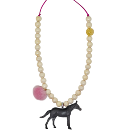 Dierenketting | Grijs paard
