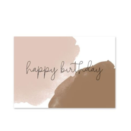 Ansichtkaart | Happy Birthday