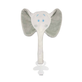 Speendoek Olifant | Wit