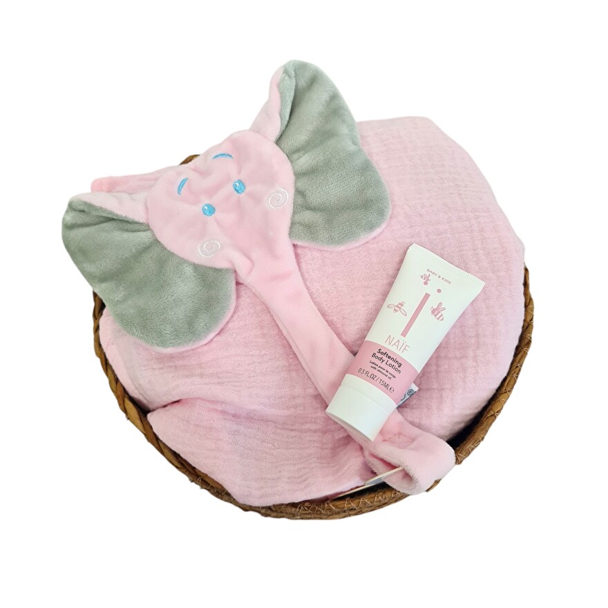 Cadeaupakket Olifant roze