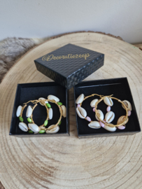 Stainless steel oorbellen