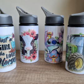 Drinkfles voor stichting Hartekind