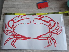 Grote herbruikbare raamsticker🦀