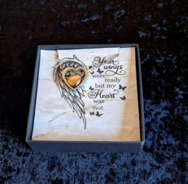 As ketting met hartje