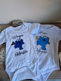 Romper Poepie monster