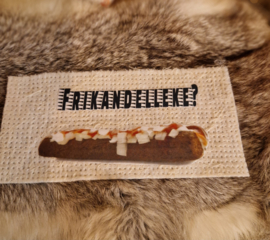 Dweil frikandelleke/ berrege