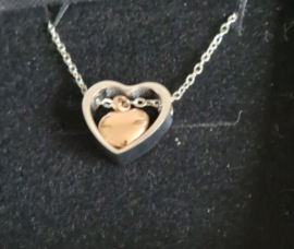 As ketting met hartje