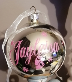 geboorte kerstbal