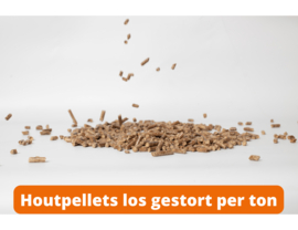 Bruine houtpellets Ten Damme ENplus A1 los gestort