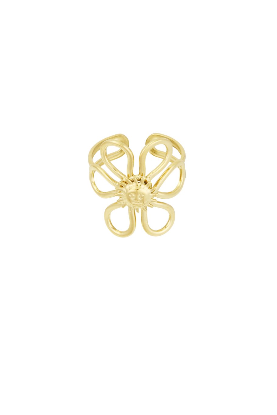Ring Sunflower Gold