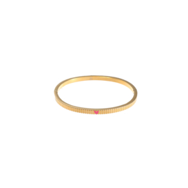 Armband Small Heart Bangle Gold