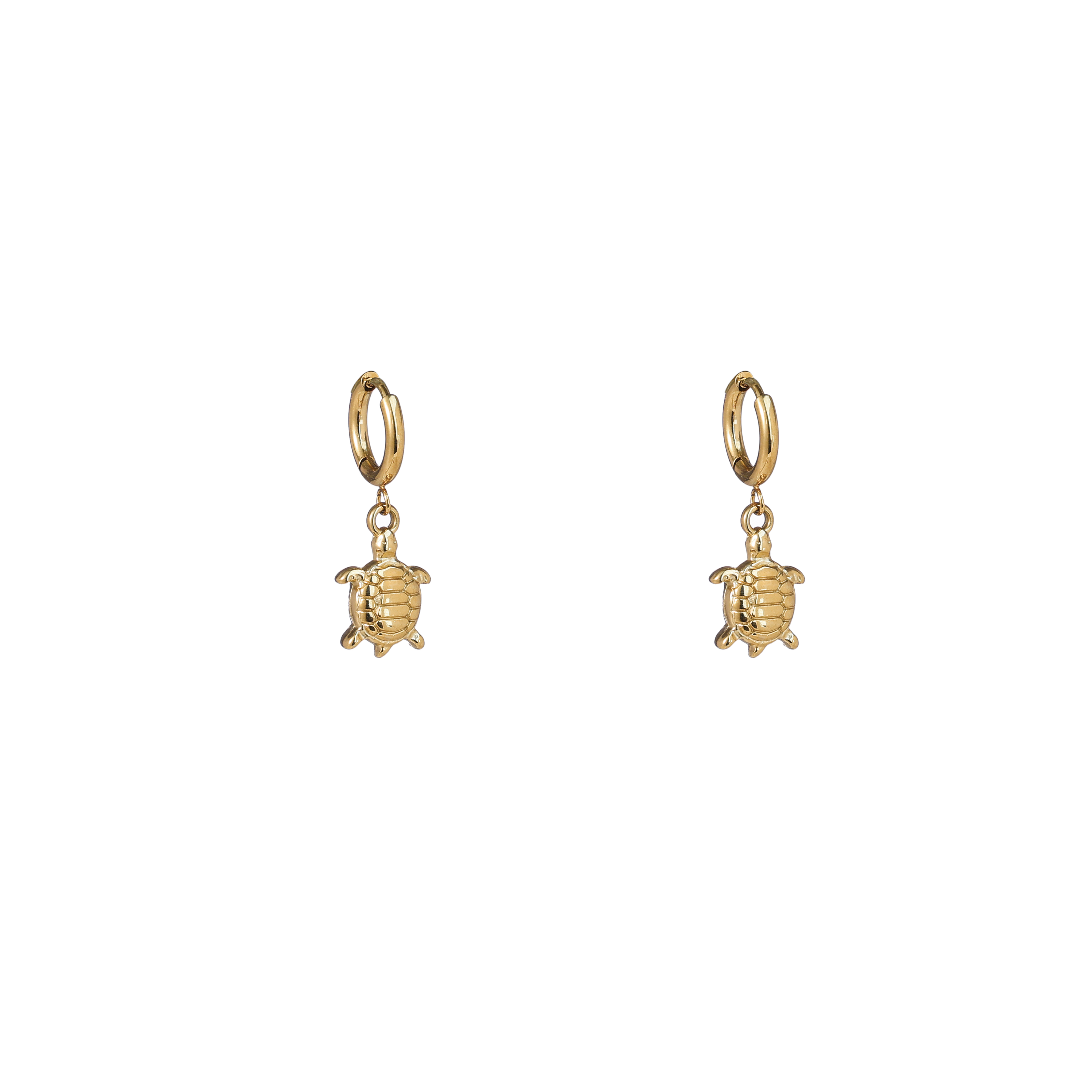Oorbel Turtle Hoop Gold