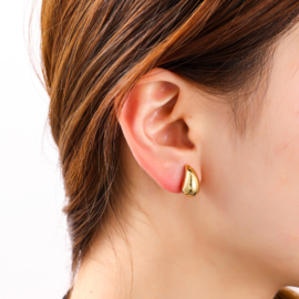 Oorbel Haily Drop Small Gold