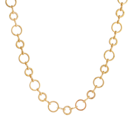 Ketting Round Link Gold
