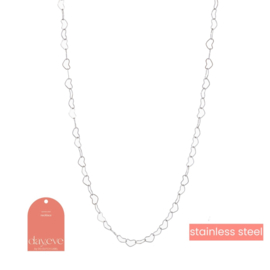 Ketting Heart Chain Silver