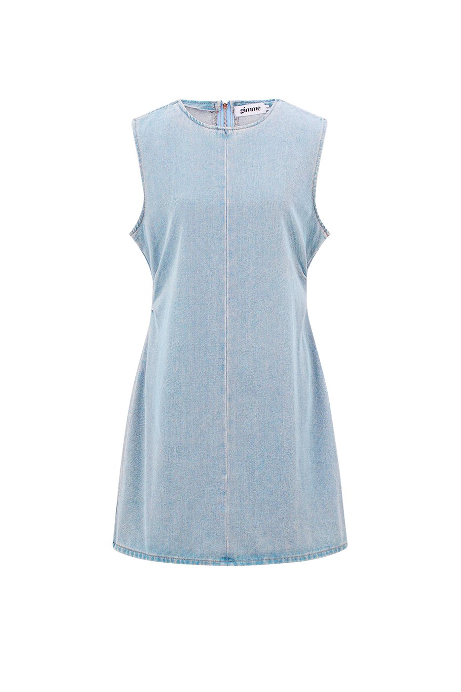 Denim Jurk Blauw