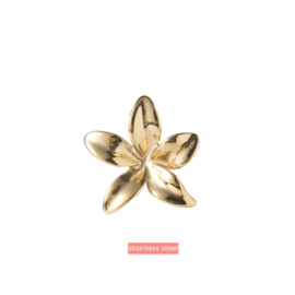 Broche Flower Gold