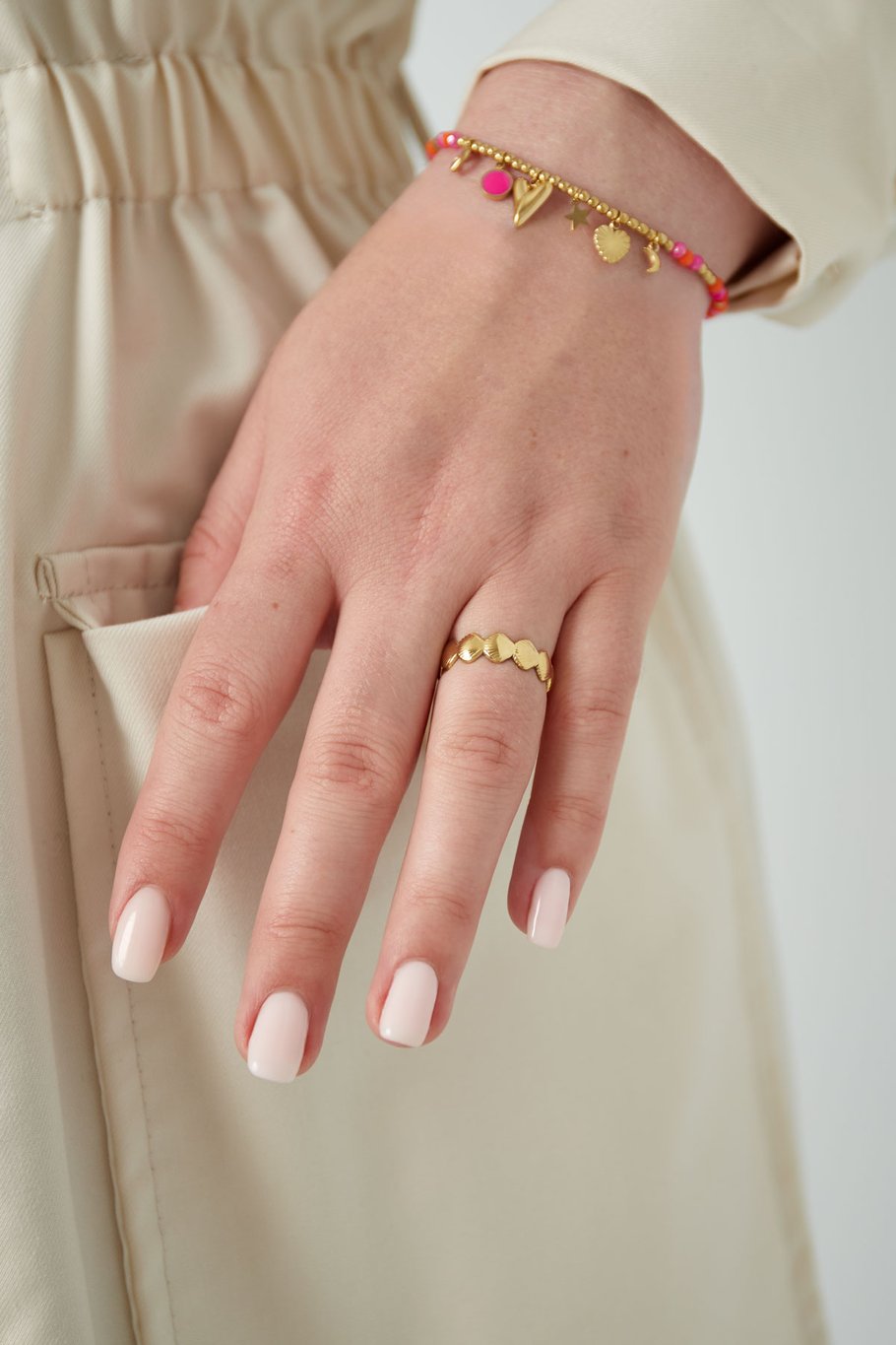 Ring Shell Soul Gold