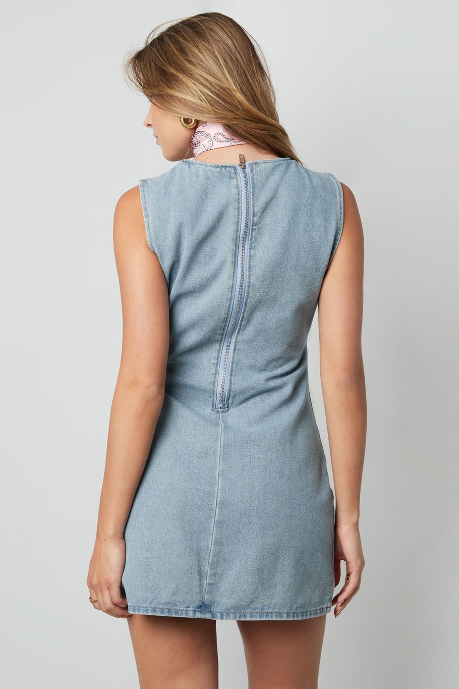 Denim Jurk Blauw