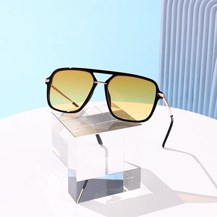 Pilot Sunglasses Yellow