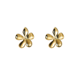 Oorbel Flower Stud Gold