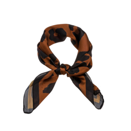 Sjaal Leopard Brown