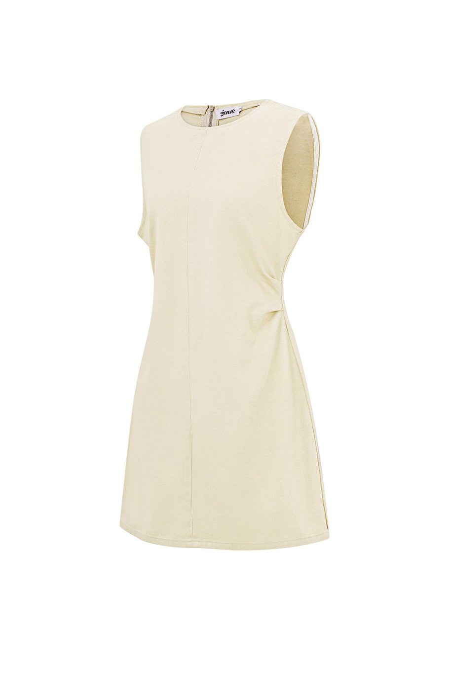 Denim Jurk Beige