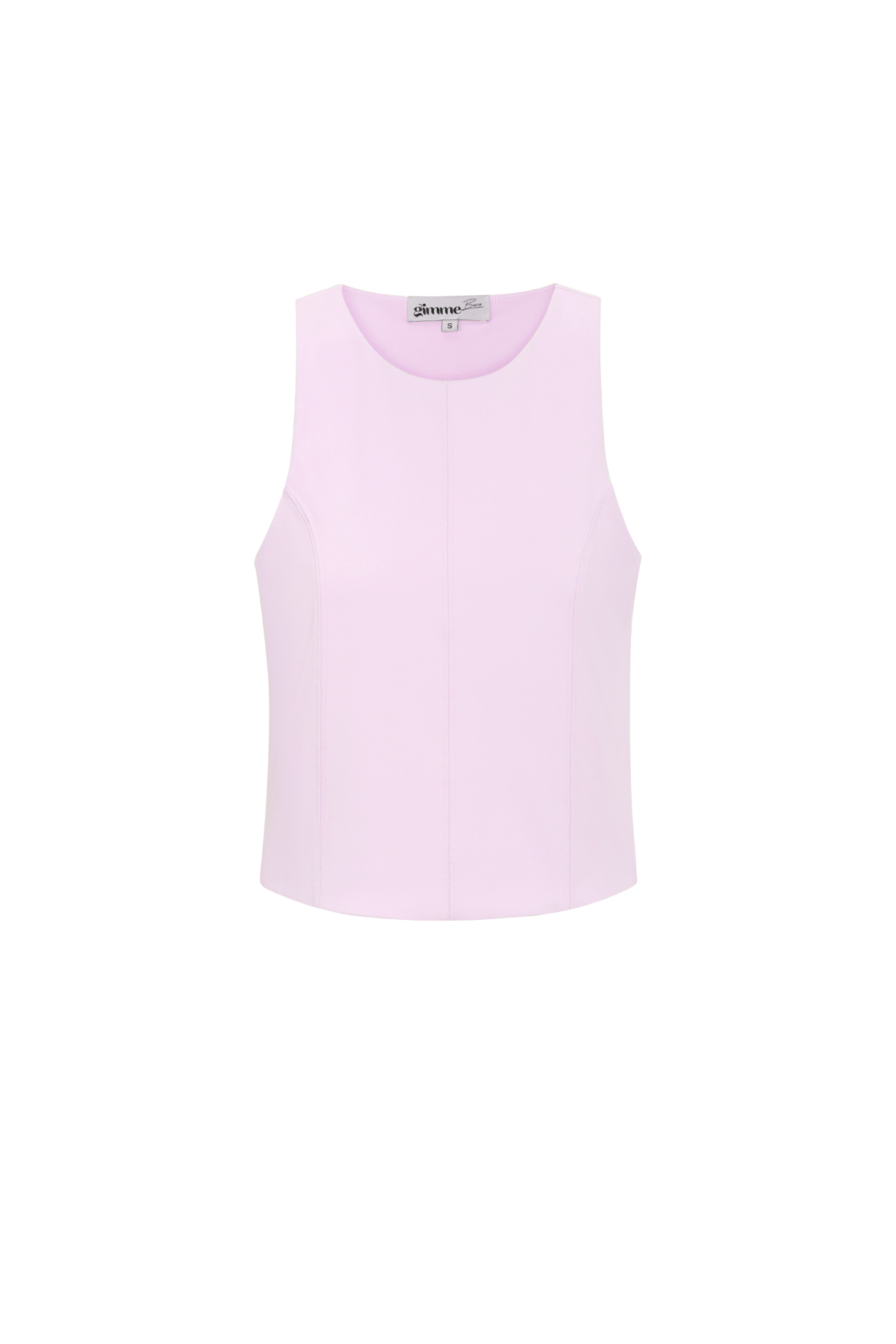 Sporty Sleeveless Top Light Purple