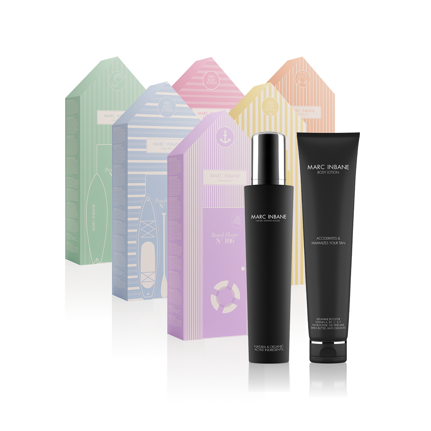 MARC INBANE TANNING MOUSSE + GRATIS BODYLOTION