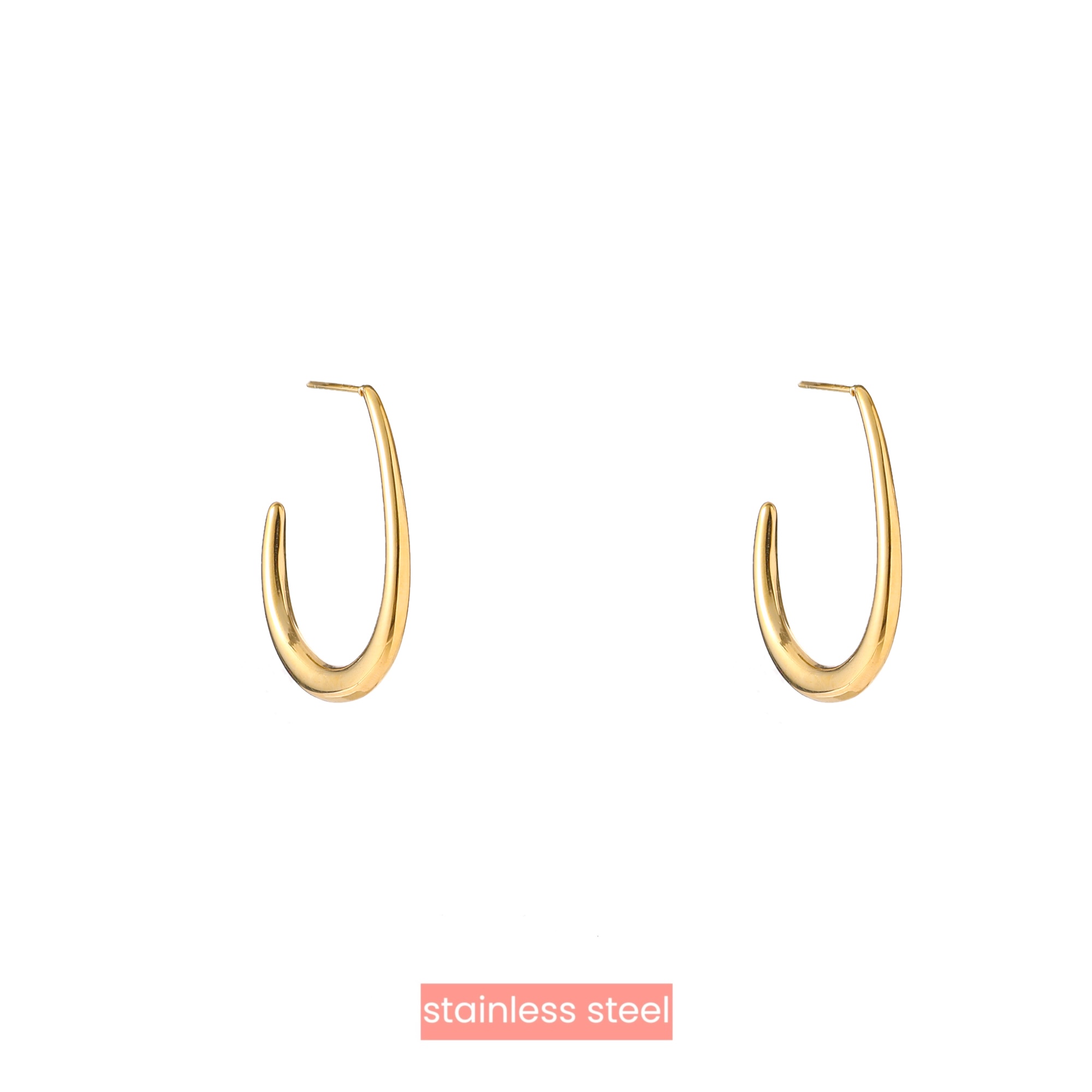 Oorbel Elegant Hoop Gold