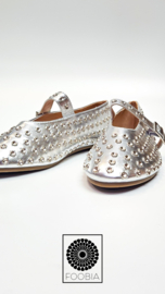 Slingback Argento