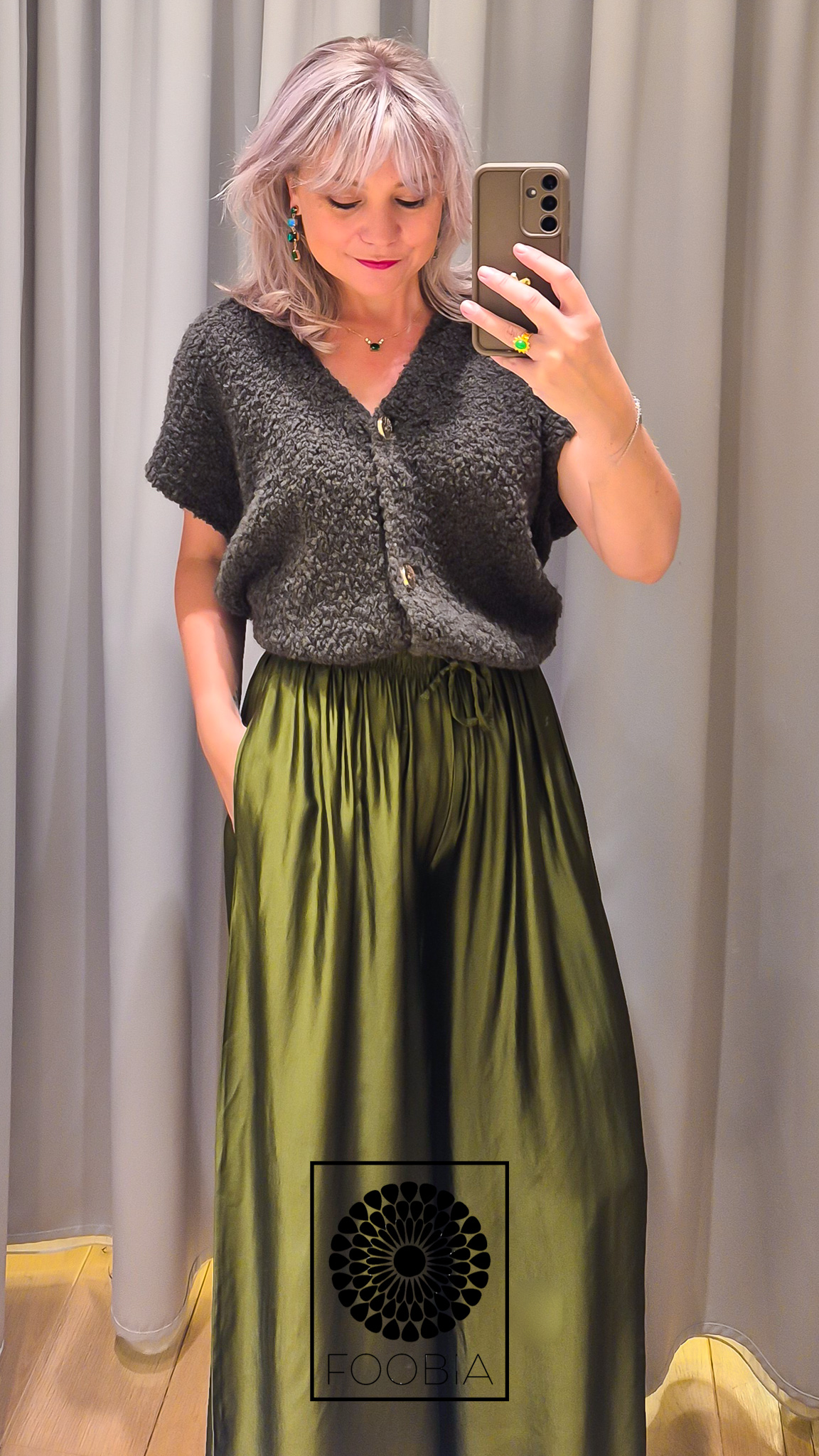Pants Foobia Satin